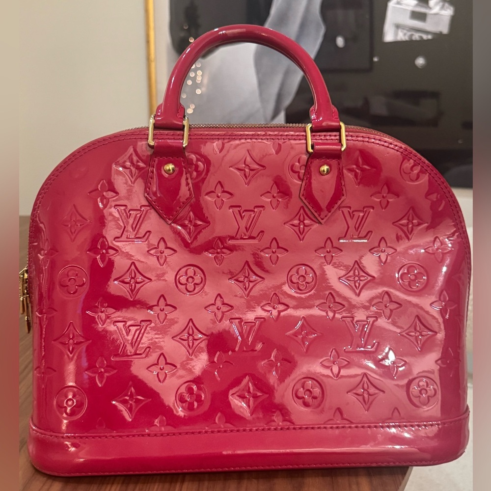 LOUIS VUITTON  - Vernis Alma PM Rose Indien - Picture 5 of 11